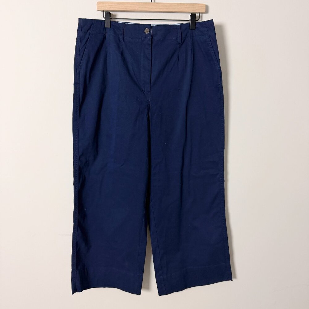 2/$30 Crown & Ivy Navy Khaki Chino Pants 16